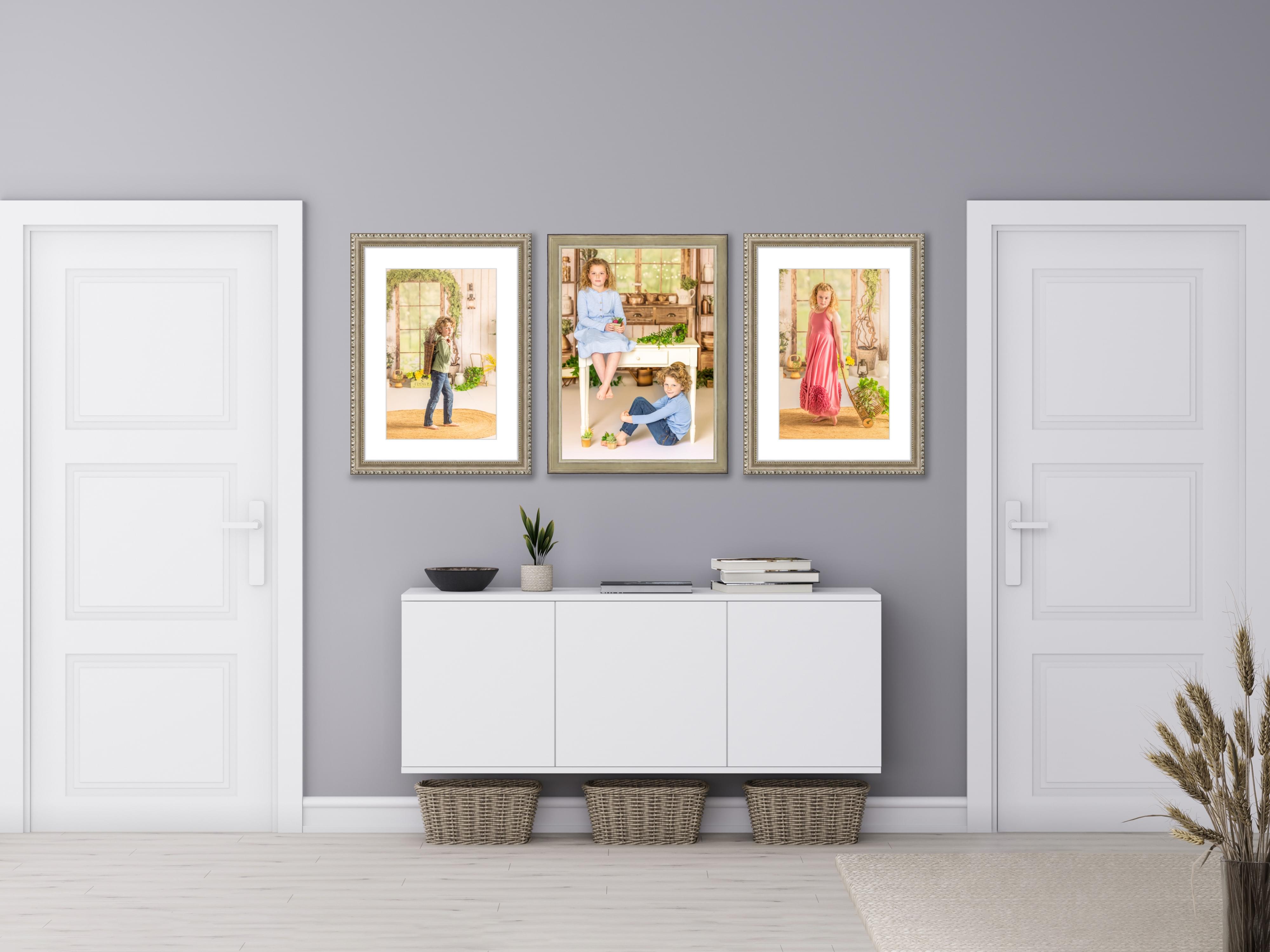 Easter-Spring-Pasterls-Blue-Pink-Yellow-Flowers-Plants-Siblings-Brother-Sister